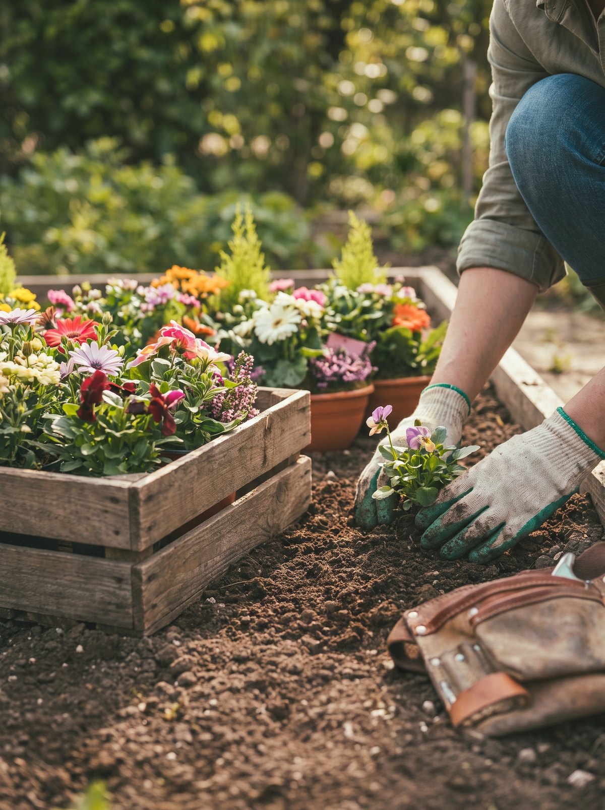 Plantes et fleurs de jardinerie