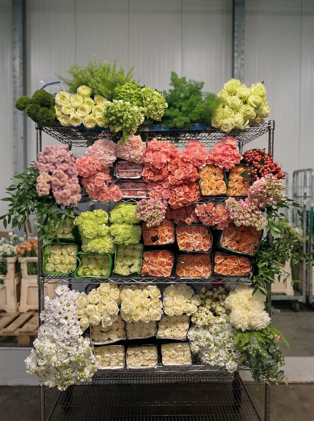 Fleurs en volume pour &eacute;v&eacute;nements et mariages